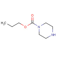 37008-22-3 propyl piperazine-1-carboxylate chemical structure