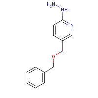 1131393-01-5 [5-(phenylmethoxymethyl)pyridin-2-yl]hydrazine chemical structure