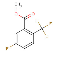 773873-90-8 methyl 5-fluoro-2-(trifluoromethyl)benzoate chemical structure