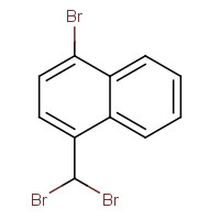 1008361-70-3 1-bromo-4-(dibromomethyl)naphthalene chemical structure