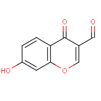 42059-55-2 7-hydroxy-4-oxochromene-3-carbaldehyde chemical structure