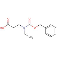 136196-96-8 3-[ethyl(phenylmethoxycarbonyl)amino]propanoic acid chemical structure