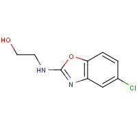1356342-15-8 2-[(5-chloro-1,3-benzoxazol-2-yl)amino]ethanol chemical structure