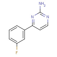 85979-48-2 4-(3-fluorophenyl)pyrimidin-2-amine chemical structure