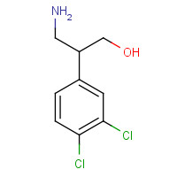 1368822-48-3 3-amino-2-(3,4-dichlorophenyl)propan-1-ol chemical structure