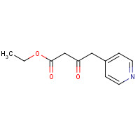 244638-98-0 ethyl 3-oxo-4-pyridin-4-ylbutanoate chemical structure