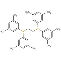 220185-35-3 2-bis(3,5-dimethylphenyl)phosphanylethyl-bis(3,5-dimethylphenyl)phosphane chemical structure