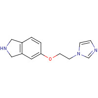 850877-55-3 5-(2-imidazol-1-ylethoxy)-2,3-dihydro-1H-isoindole chemical structure