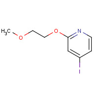 1363437-63-1 4-iodo-2-(2-methoxyethoxy)pyridine chemical structure