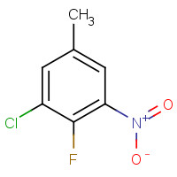 1260790-51-9 1-chloro-2-fluoro-5-methyl-3-nitrobenzene chemical structure