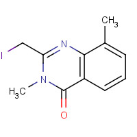 1263413-77-9 2-(iodomethyl)-3,8-dimethylquinazolin-4-one chemical structure
