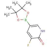 1333319-76-8 3-fluoro-5-(4,4,5,5-tetramethyl-1,3,2-dioxaborolan-2-yl)-1H-pyridin-2-one chemical structure