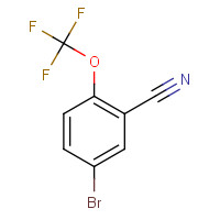 1210906-15-2 5-bromo-2-(trifluoromethoxy)benzonitrile chemical structure