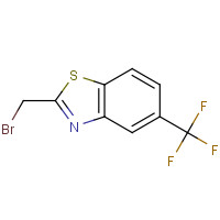 123895-42-1 2-(bromomethyl)-5-(trifluoromethyl)-1,3-benzothiazole chemical structure