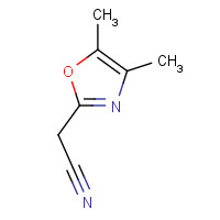 1522371-80-7 2-(4,5-dimethyl-1,3-oxazol-2-yl)acetonitrile chemical structure