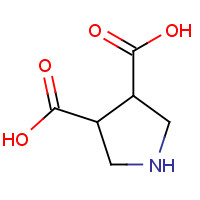 159694-26-5 pyrrolidine-3,4-dicarboxylic acid chemical structure