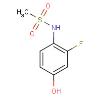 821765-75-7 N-(2-fluoro-4-hydroxyphenyl)methanesulfonamide chemical structure