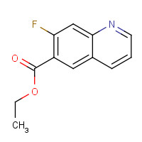 1185767-01-4 ethyl 7-fluoroquinoline-6-carboxylate chemical structure