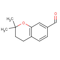 881657-09-6 2,2-dimethyl-3,4-dihydrochromene-7-carbaldehyde chemical structure