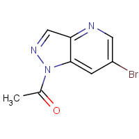 1383735-65-6 1-(6-bromopyrazolo[4,3-b]pyridin-1-yl)ethanone chemical structure
