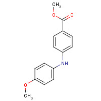 852927-53-8 methyl 4-(4-methoxyanilino)benzoate chemical structure