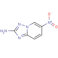 31040-15-0 6-nitro-[1,2,4]triazolo[1,5-a]pyridin-2-amine chemical structure