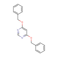 18337-66-1 4,6-bis(phenylmethoxy)pyrimidine chemical structure