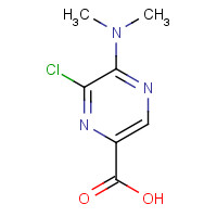 848187-36-0 6-chloro-5-(dimethylamino)pyrazine-2-carboxylic acid chemical structure