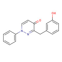1314395-20-4 3-[(3-hydroxyphenyl)methyl]-1-phenylpyridazin-4-one chemical structure