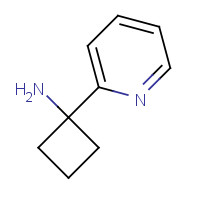 1159734-98-1 1-pyridin-2-ylcyclobutan-1-amine chemical structure