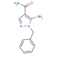 56156-22-0 5-amino-1-benzylpyrazole-4-carboxamide chemical structure
