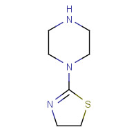 895572-02-8 2-piperazin-1-yl-4,5-dihydro-1,3-thiazole chemical structure