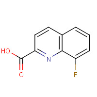 914208-13-2 8-fluoroquinoline-2-carboxylic acid chemical structure
