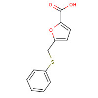 79504-96-4 5-(phenylsulfanylmethyl)furan-2-carboxylic acid chemical structure