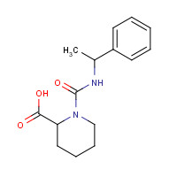 251574-13-7 1-(1-phenylethylcarbamoyl)piperidine-2-carboxylic acid chemical structure