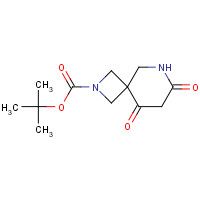 1105664-04-7 tert-butyl 5,7-dioxo-2,8-diazaspiro[3.5]nonane-2-carboxylate chemical structure