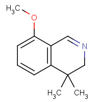 1392821-38-3 8-methoxy-4,4-dimethyl-3H-isoquinoline chemical structure