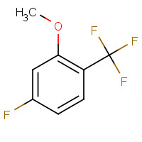 1114809-20-9 4-fluoro-2-methoxy-1-(trifluoromethyl)benzene chemical structure