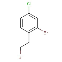 52927-98-7 2-bromo-1-(2-bromoethyl)-4-chlorobenzene chemical structure