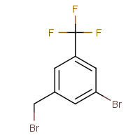 954123-46-7 1-bromo-3-(bromomethyl)-5-(trifluoromethyl)benzene chemical structure