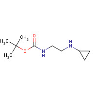 578706-31-7 tert-butyl N-[2-(cyclopropylamino)ethyl]carbamate chemical structure