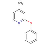 75390-50-0 4-methyl-2-phenoxypyridine chemical structure