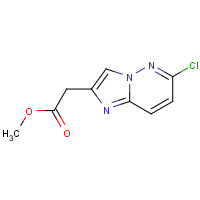 215531-00-3 methyl 2-(6-chloroimidazo[1,2-b]pyridazin-2-yl)acetate chemical structure