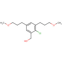 1266728-44-2 [2-chloro-3,5-bis(3-methoxypropyl)phenyl]methanol chemical structure