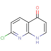 286411-21-0 7-chloro-1H-1,8-naphthyridin-4-one chemical structure