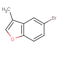 33118-85-3 5-bromo-3-methyl-1-benzofuran chemical structure