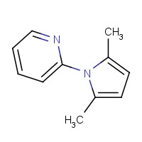 32570-88-0 2-(2,5-dimethylpyrrol-1-yl)pyridine chemical structure