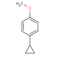 4030-17-5 1-cyclopropyl-4-methoxybenzene chemical structure