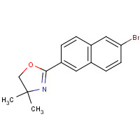 337524-03-5 2-(6-bromonaphthalen-2-yl)-4,4-dimethyl-5H-1,3-oxazole chemical structure
