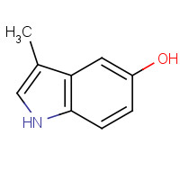 1125-40-2 3-methyl-1H-indol-5-ol chemical structure